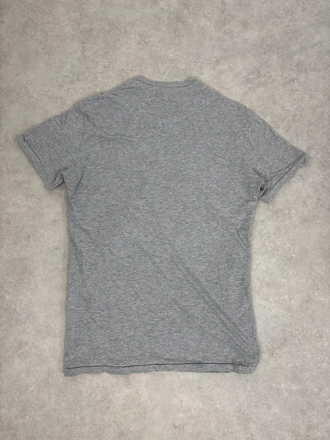 2000s Daniele Alessandrini Grey Snake Portrait T-Shirt - Image 6