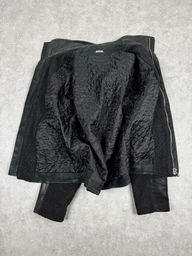 2000s Daniele Alessandrini Hybrid Avant-Garde Black Jacket - Image 7