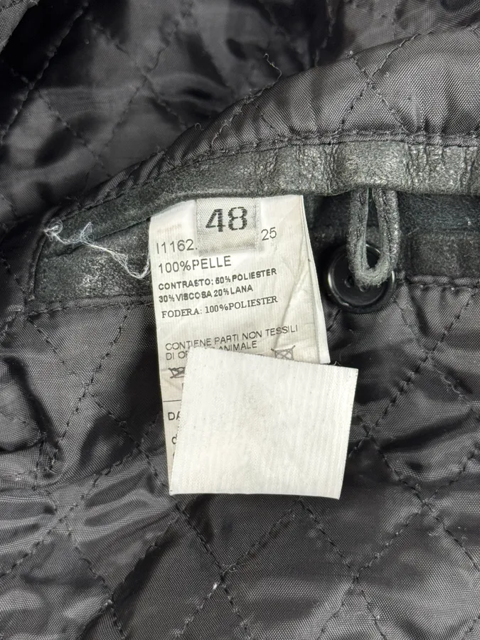2000s Daniele Alessandrini Hybrid Avant-Garde Black Jacket - Image 9