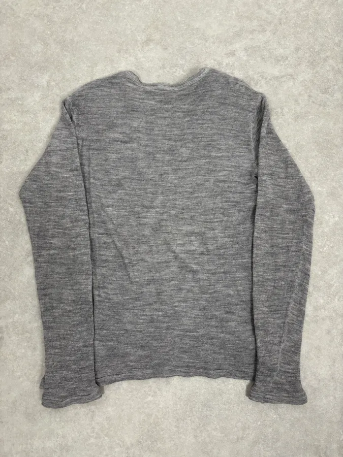 2000s Daniele Alessandrini Smoker Grey Longsleeves - Image 7