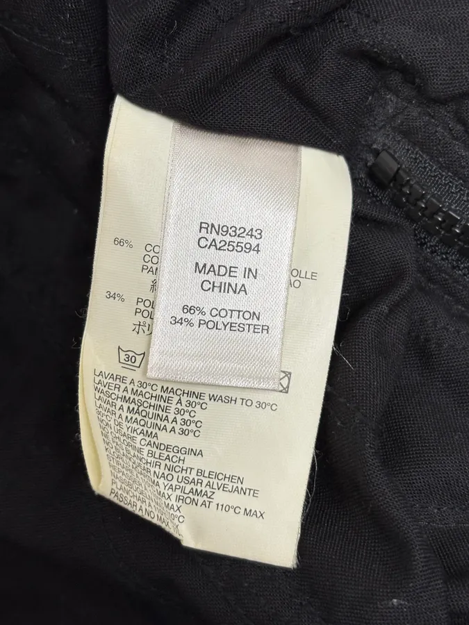 2000s Diesel Black Premium Satin Cargo Jacket - Image 11