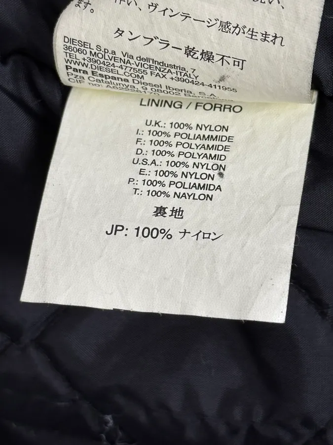 2000s Diesel Black Waxed Mafia Obscure Jacket - Image 14