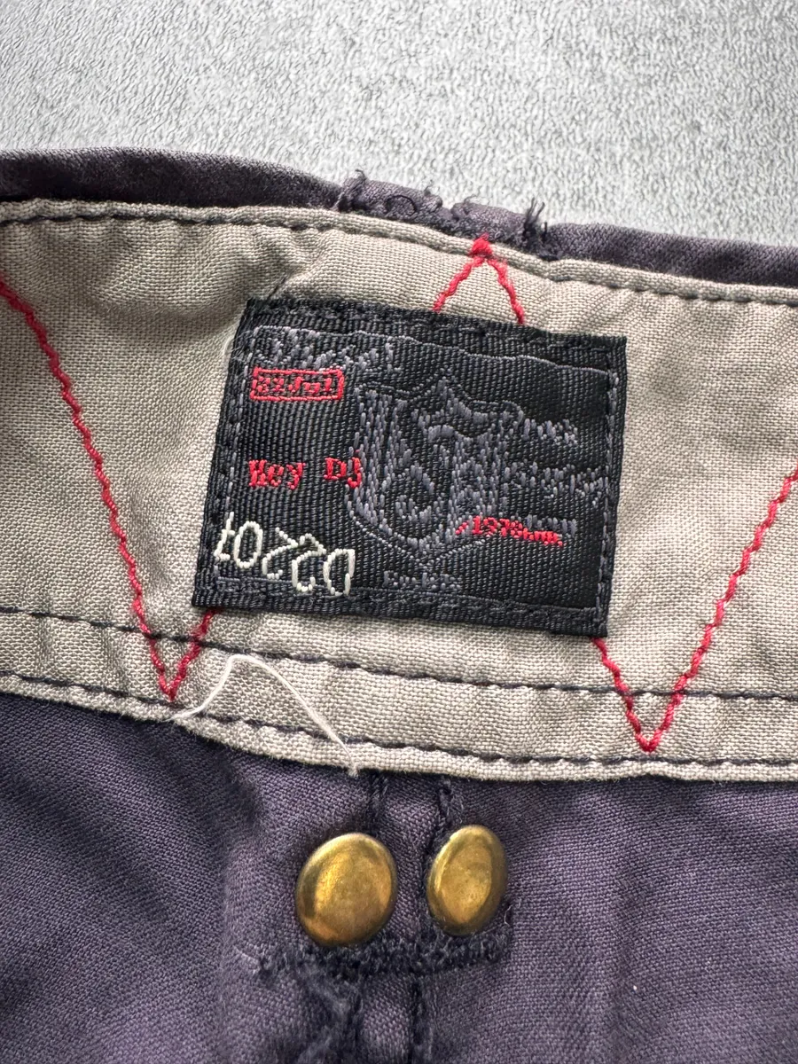 2000s Diesel Cargo Technical Purple Blue Pants - Image 5