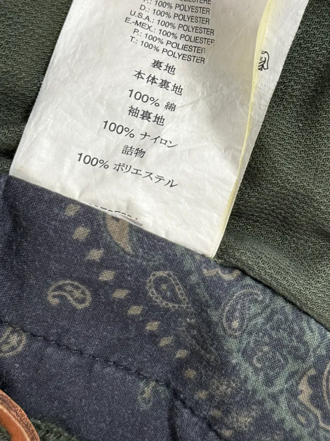 2000s Diesel Olive Multi-Pocket Military Cargo Jacket - Image 11