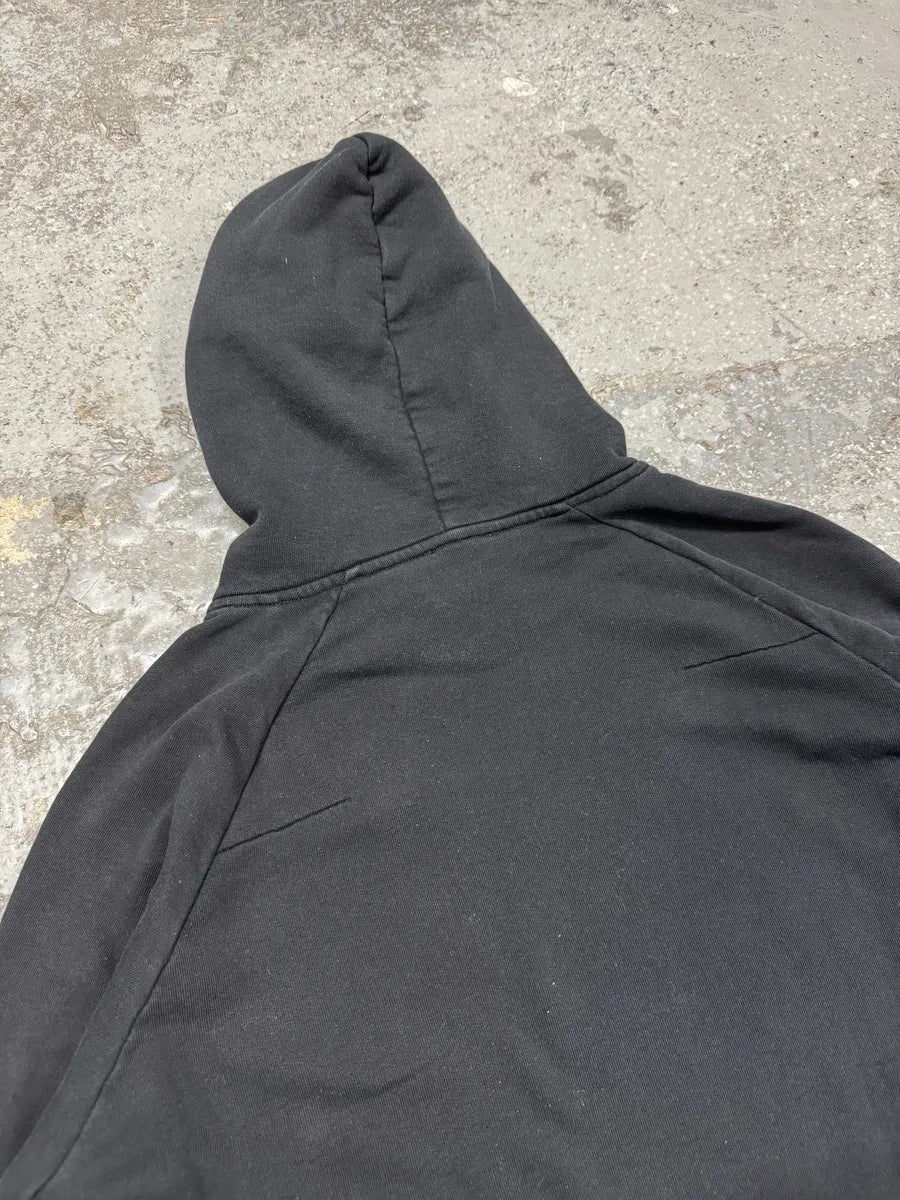2000s Dior Black Minimalist Hoodie - Image 4