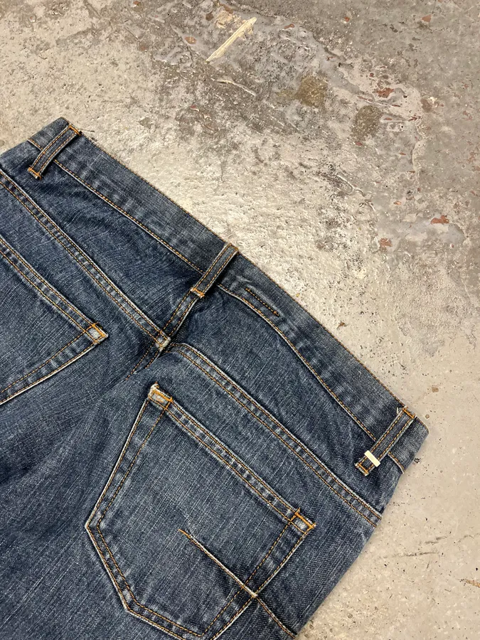 2000s Dior Blue Signature Denim Jeans - Image 8