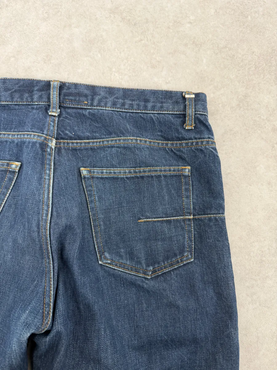 2000s Dior Blue Slim Denim Jeans by Hedi Slimane - Image 8