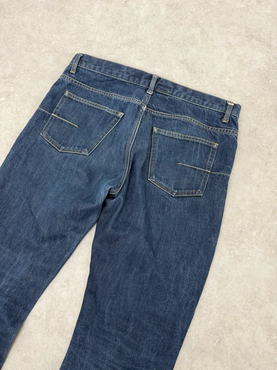 2000s Dior Blue Slim Denim Jeans by Hedi Slimane - Image 9