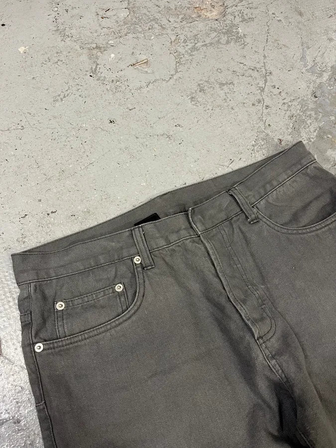 2000s Dior by Hedi Slimane Grey Slim Jeans - Image 5