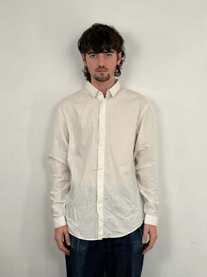 2000s Dior White Premium Shirt - Image 2
