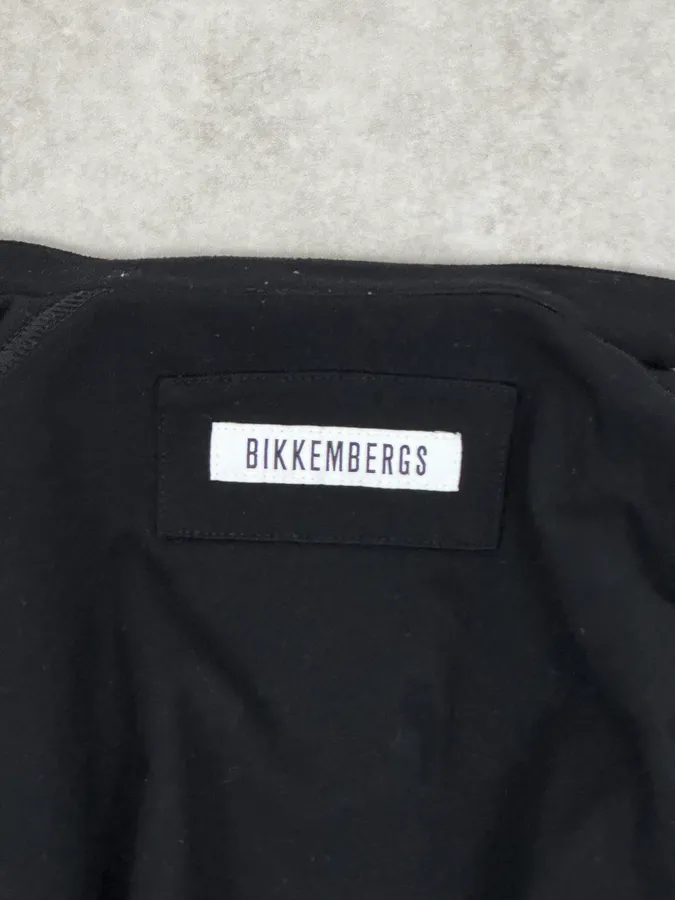 2000s Dirk Bikkembergs Mondrian Leather Color-Block Biker Leather Jacket - Image 10