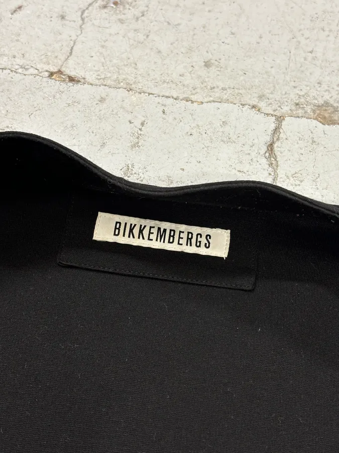 2000s Dirk Bikkembergs Mondrian Leather Color-Block Biker Leather Jacket - Image 10