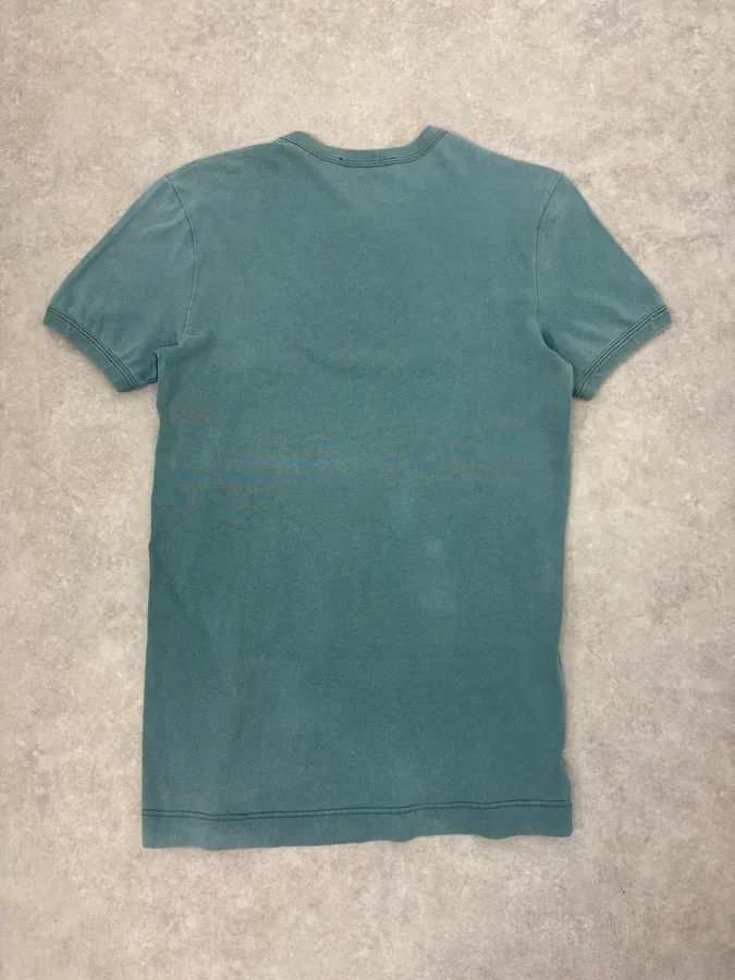 2000s Dolce & Gabbana 3 Dogs Khaki T-Shirt - Image 6