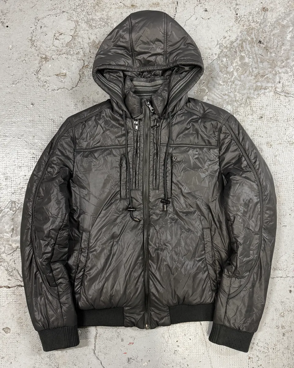 2000s Dolce & Gabbana 3-Zip Puffer Jacket