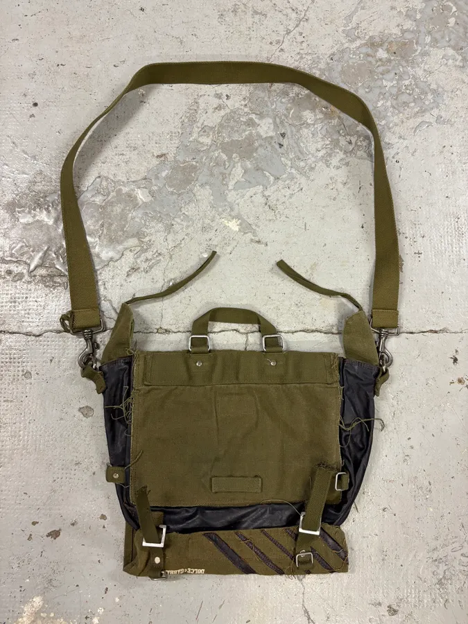 2000s Dolce & Gabbana 66 Olive Shoulder Bag - Image 6