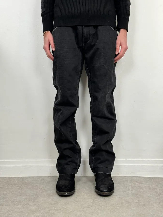 2000s Dolce & Gabbana Black Denim Jeans