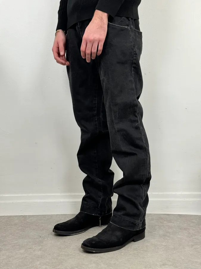 2000s Dolce & Gabbana Black Denim Jeans - Image 2