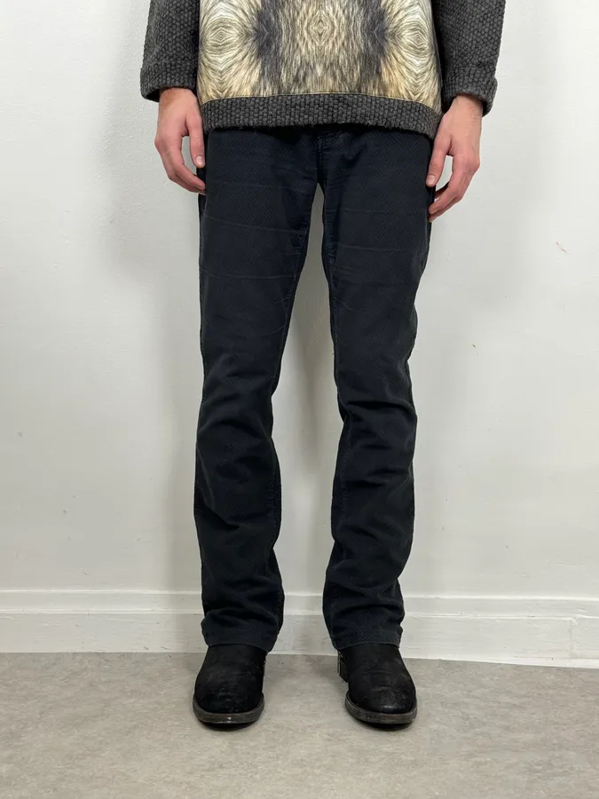 2000s Dolce & Gabbana Black Relaxed Pants