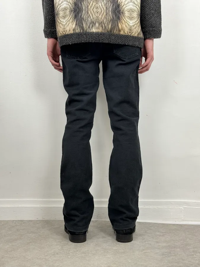 2000s Dolce & Gabbana Black Relaxed Pants - Image 3