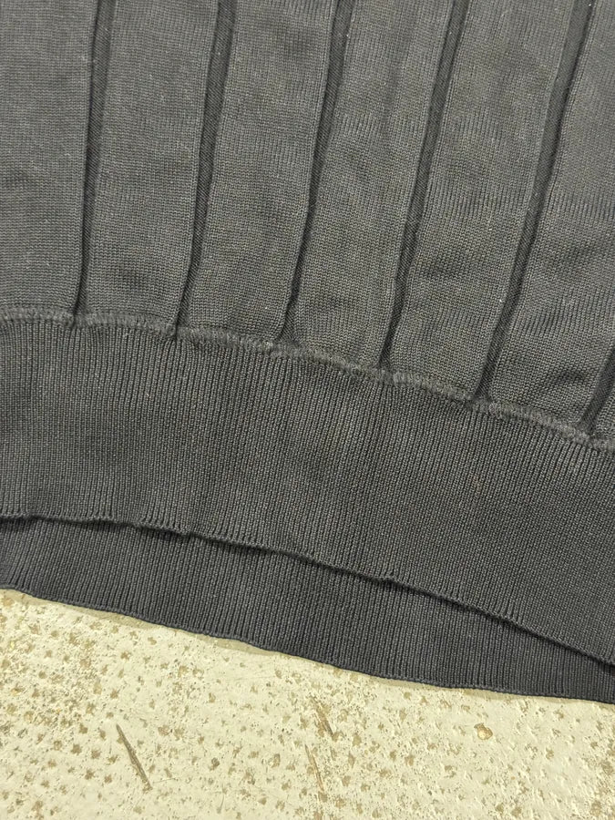 2000s Dolce & Gabbana Black Wool Sleeveless Sweater - Image 7