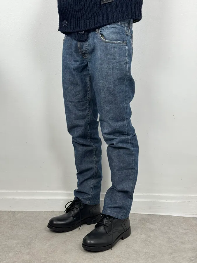 2000s Dolce & Gabbana Blue Classy Denim Jeans - Image 3
