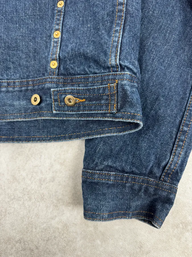 2000s Dolce & Gabbana Blue Multi Buttons Denim Jacket - Image 9