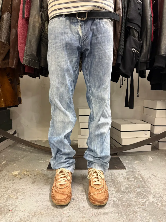 2000s Dolce & Gabbana Blue Relaxed Denim Jeans - Image 2