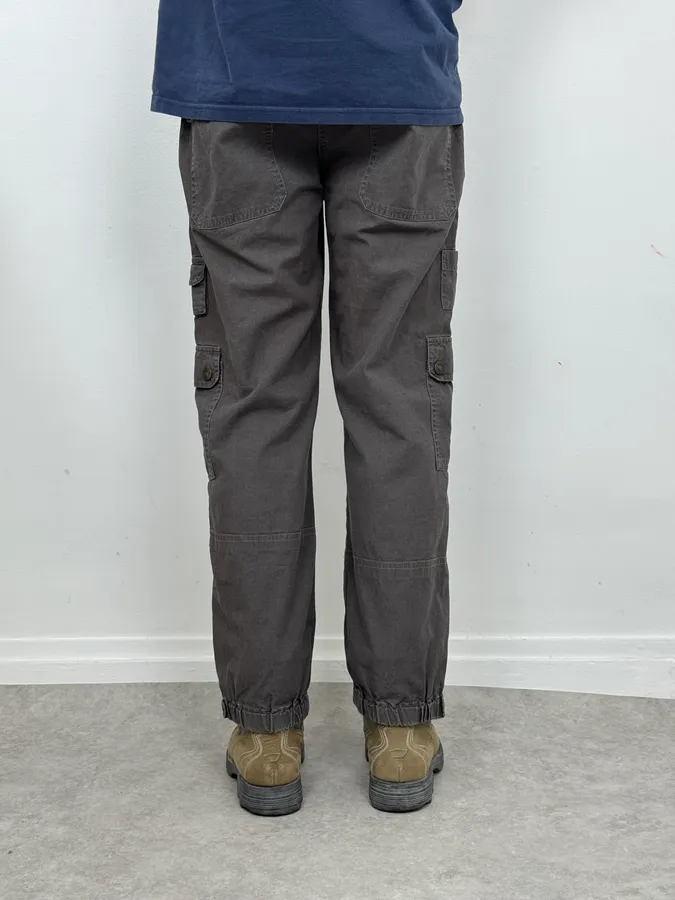 2000s Dolce & Gabbana Brown Cargo Pants - Image 4