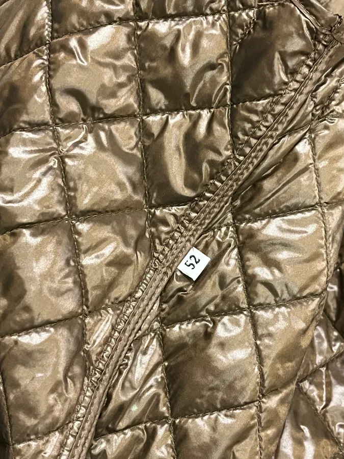 2000s Dolce & Gabbana Brown Corduroy Puffer Double Layer Jacket - Image 12
