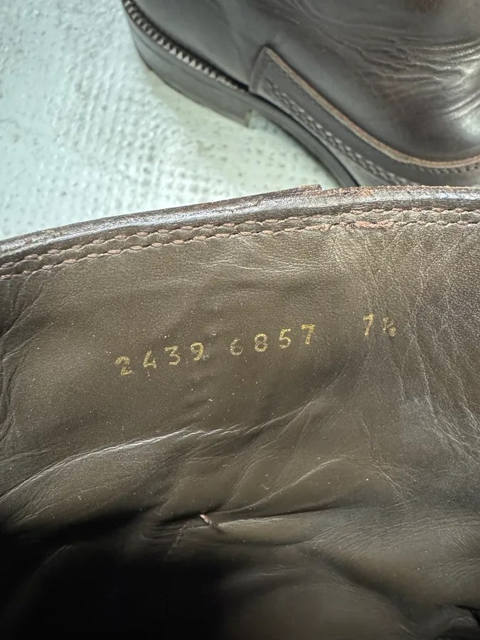 2000s Dolce & Gabbana Brown Leather Boots - Image 10