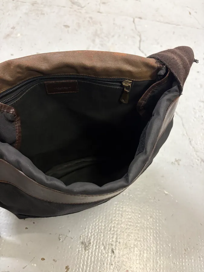 2000s Dolce & Gabbana Brown Messenger Shoulder Bag - Image 8