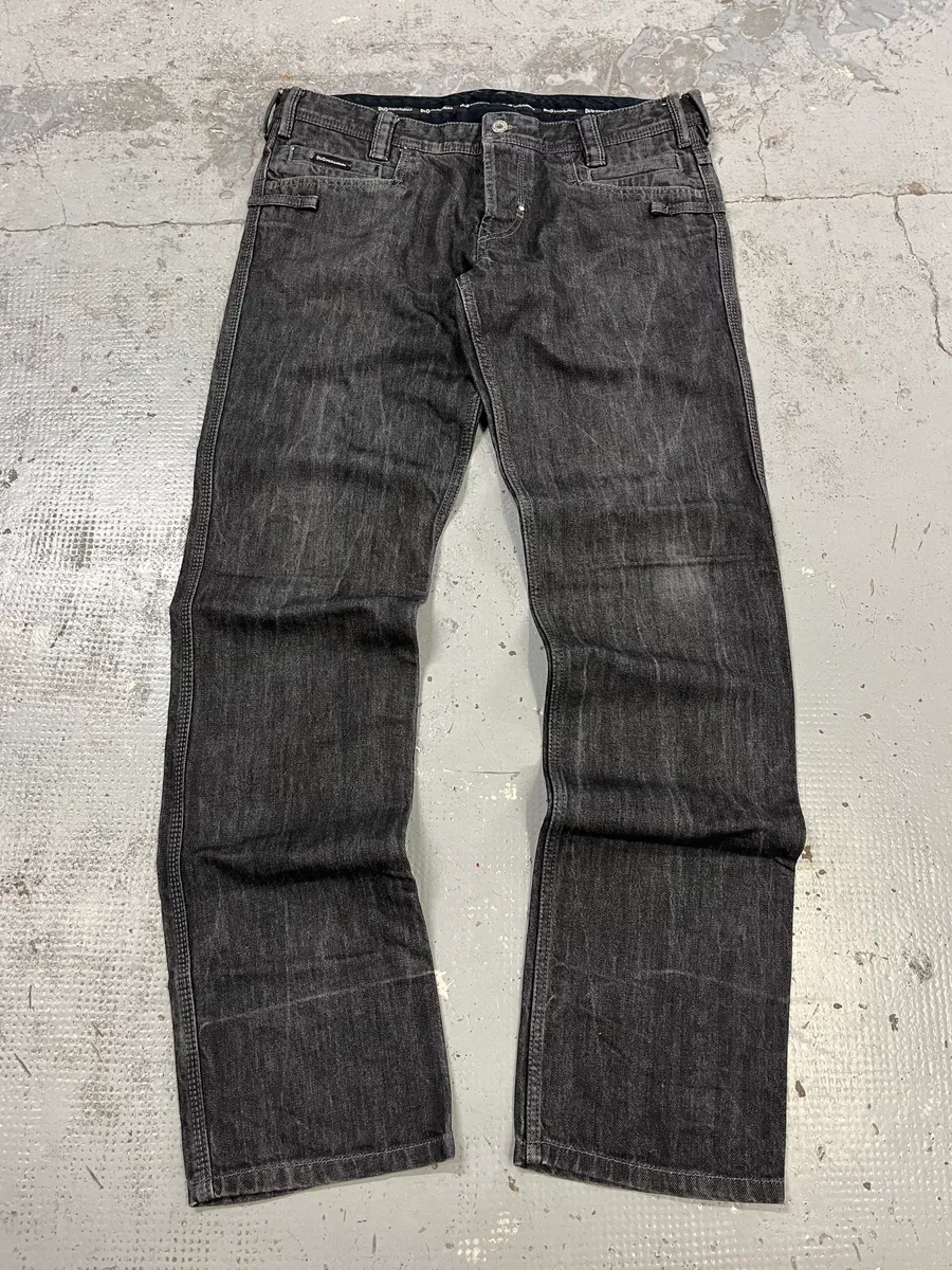 2000s Dolce & Gabbana Brut Dark Grey Jeans