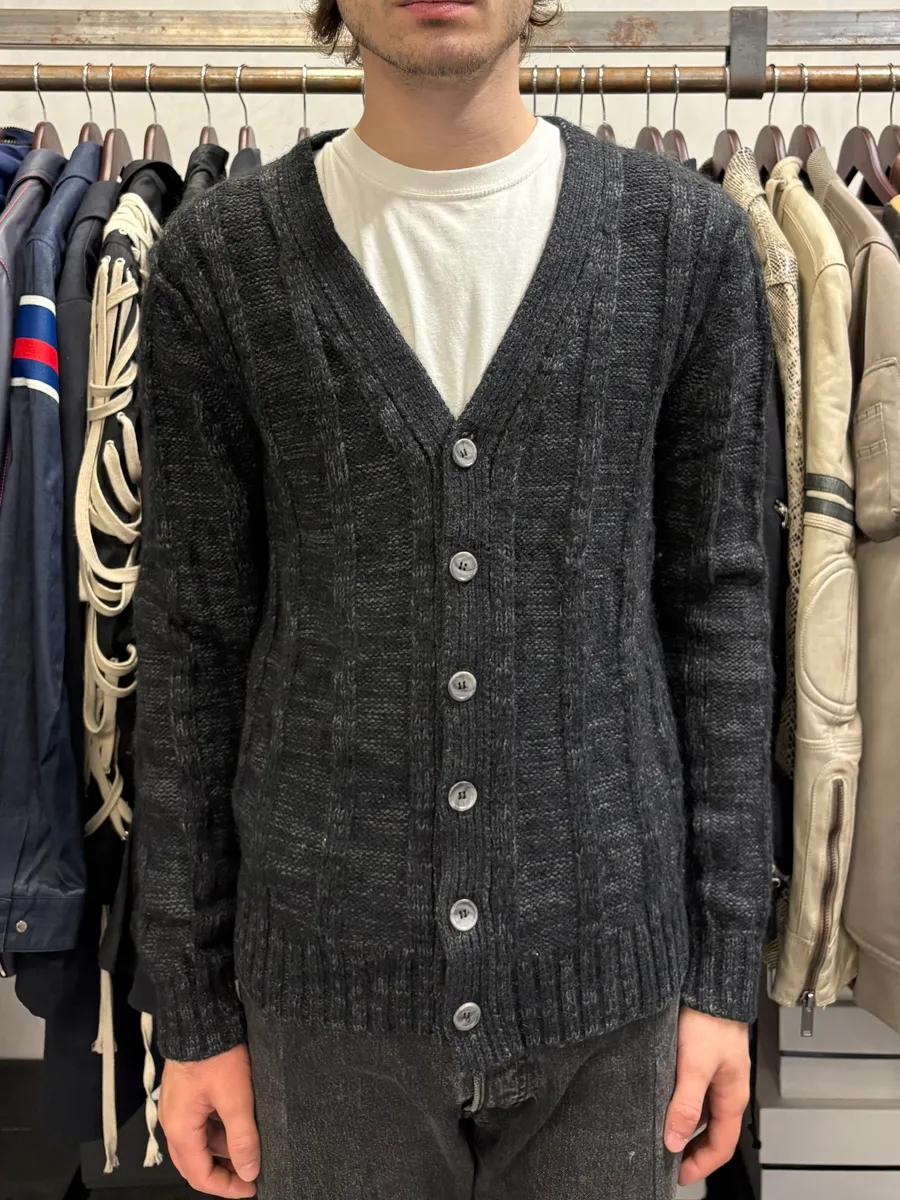 2000s Dolce & Gabbana Cardigan Black Sweater - Image 2