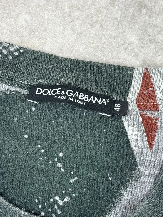 2000s Dolce & Gabbana Contemporary UK Flag Longsleeve - Image 10