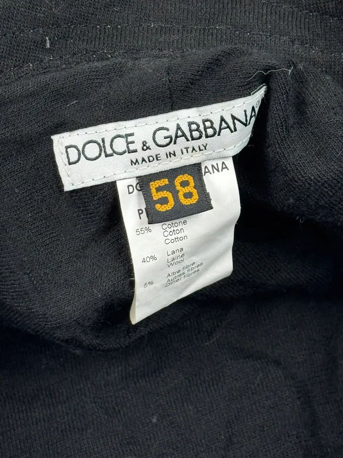 2000s Dolce & Gabbana Faded Black Tactical Fisher Hat - Image 12