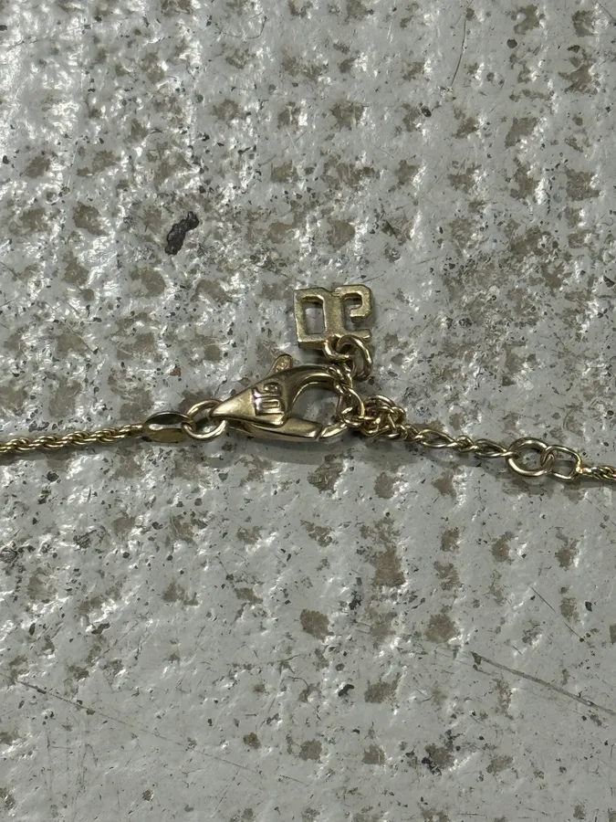 2000s Dolce & Gabbana Golden Cross Necklace - Image 5