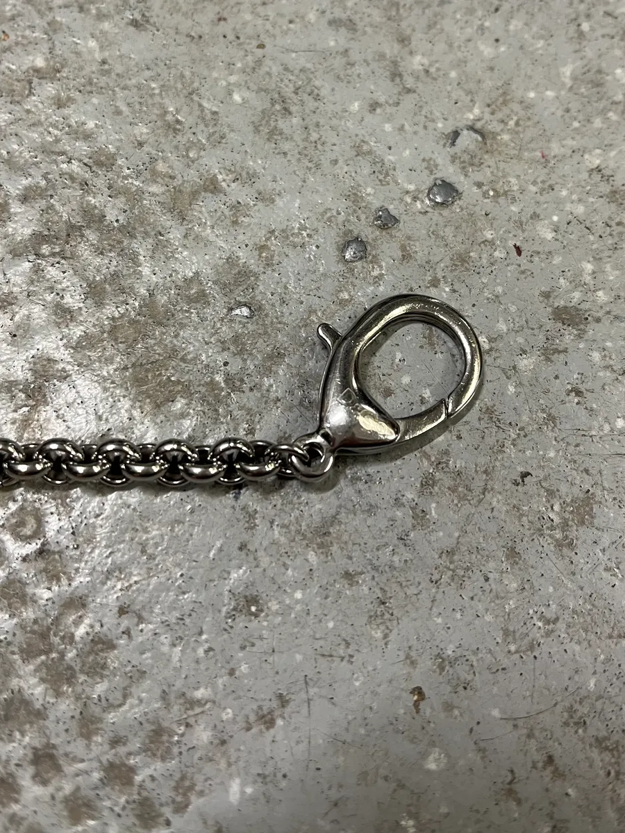 2000s Dolce & Gabbana Grey Silver Steel Bracelet - Image 7