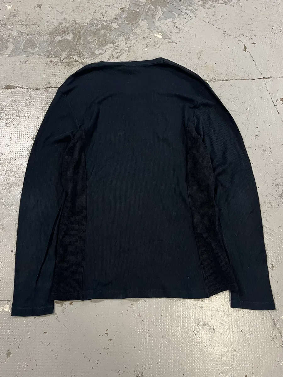 2000s Dolce & Gabbana Healthy Navy & Black Lonsleeves - Image 7