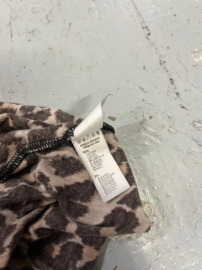 2000s Dolce & Gabbana Leopard Tank Top - Image 8