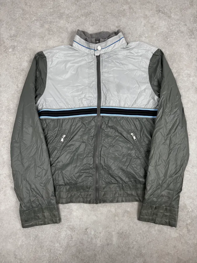 2000s Dolce & Gabbana Light Grey Tactical Jacket