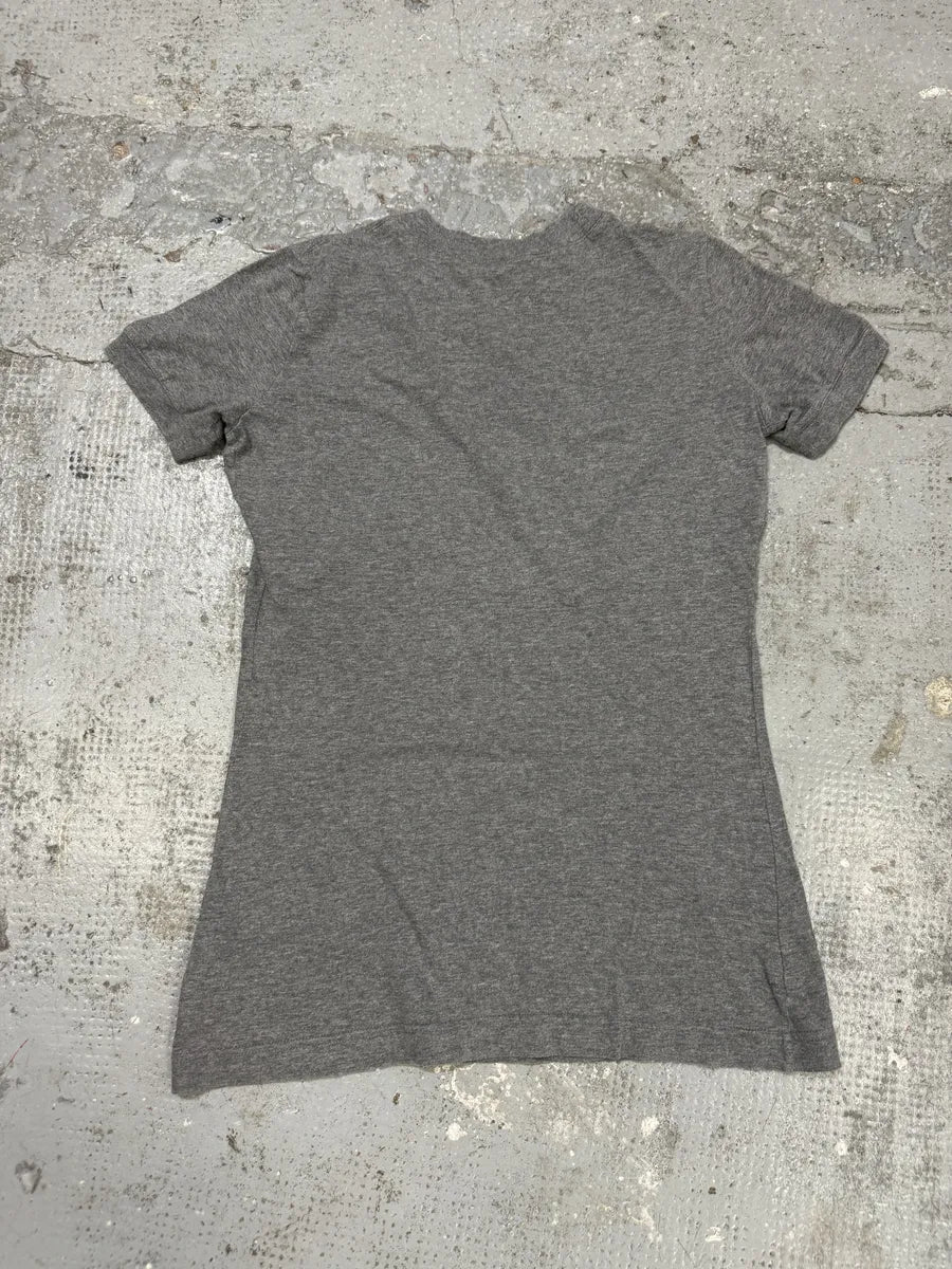 2000s Dolce & Gabbana Monica Belluci Grey T-Shirt - Image 2