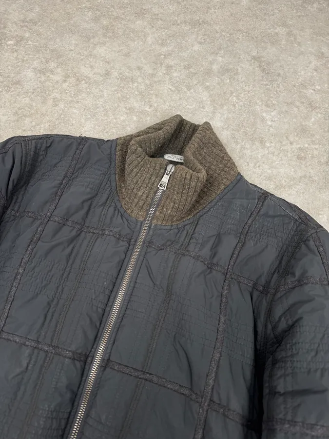 2000s Dolce & Gabbana Mozaic Black Puffer Jacket - Image 5