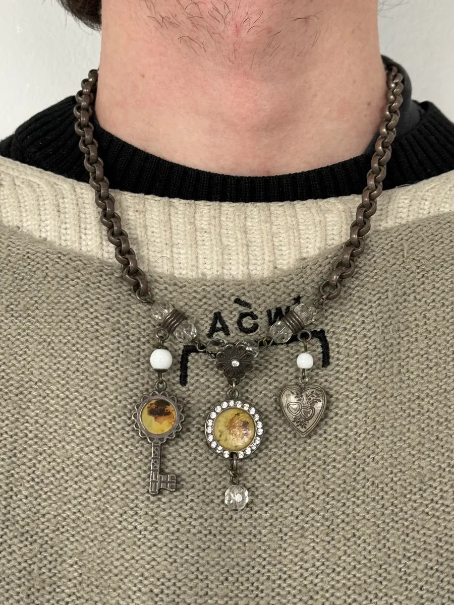 2000s Dolce & Gabbana Multi Pendants Necklace - Image 2