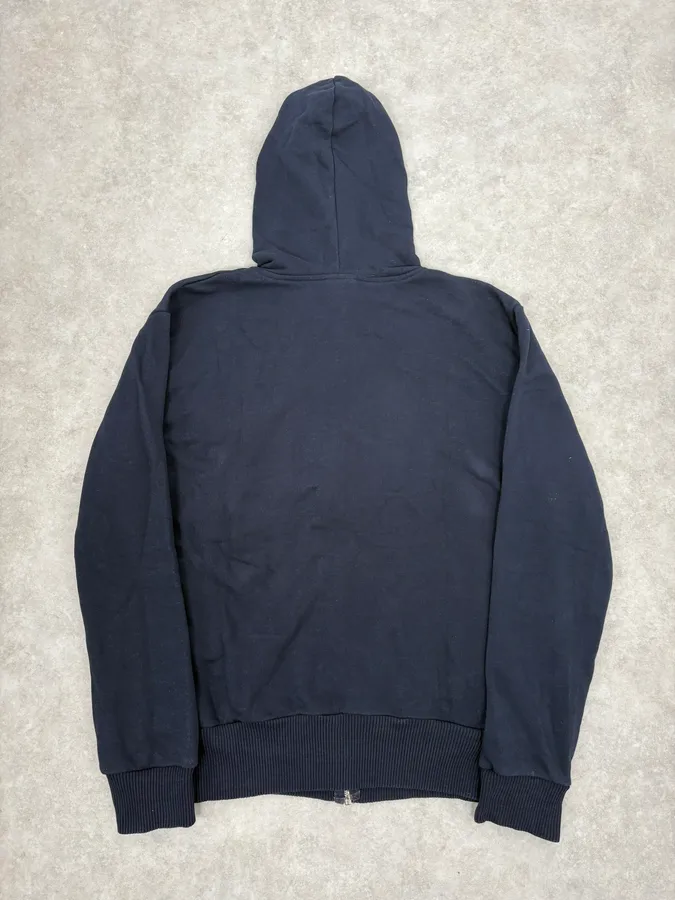 2000s Dolce & Gabbana Navy Born To Thrill Zip-up Hoodie - Image 6