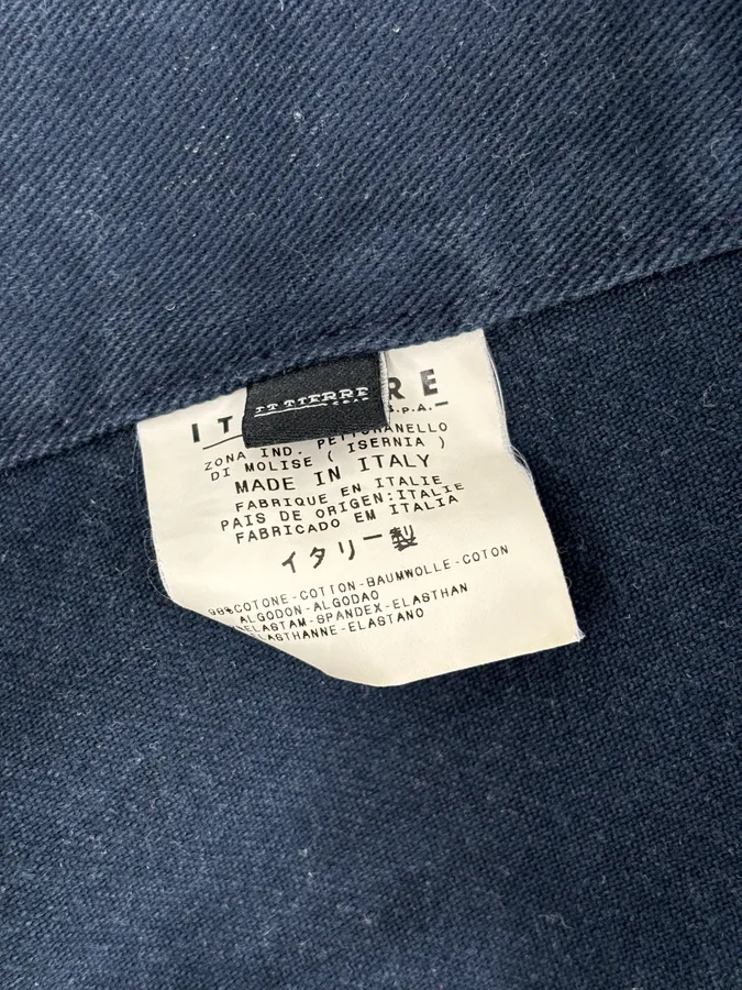 2000s Dolce & Gabbana Navy Trucker Jacket - Image 12