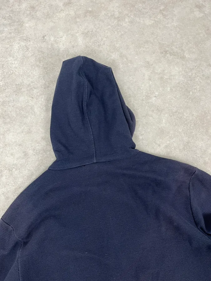 2000s Dolce & Gabbana Navy Zip-up Hoodie - Image 7