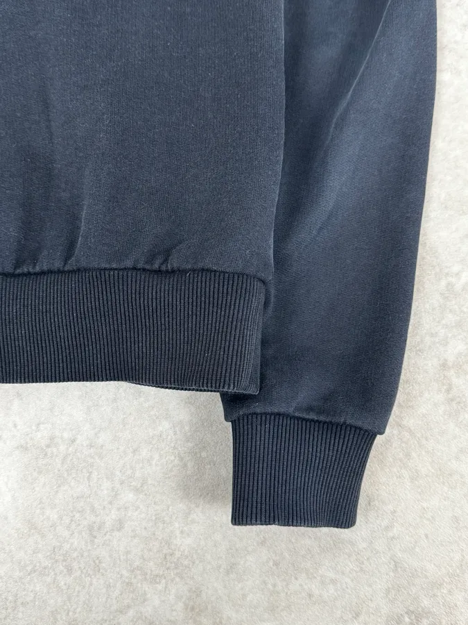 2000s Dolce & Gabbana Navy Zip-up Sweater - Image 9