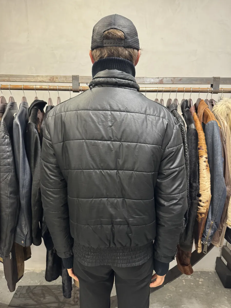 2000s Dolce & Gabbana Obscure Dark Astro Puffer Jacket - Image 3
