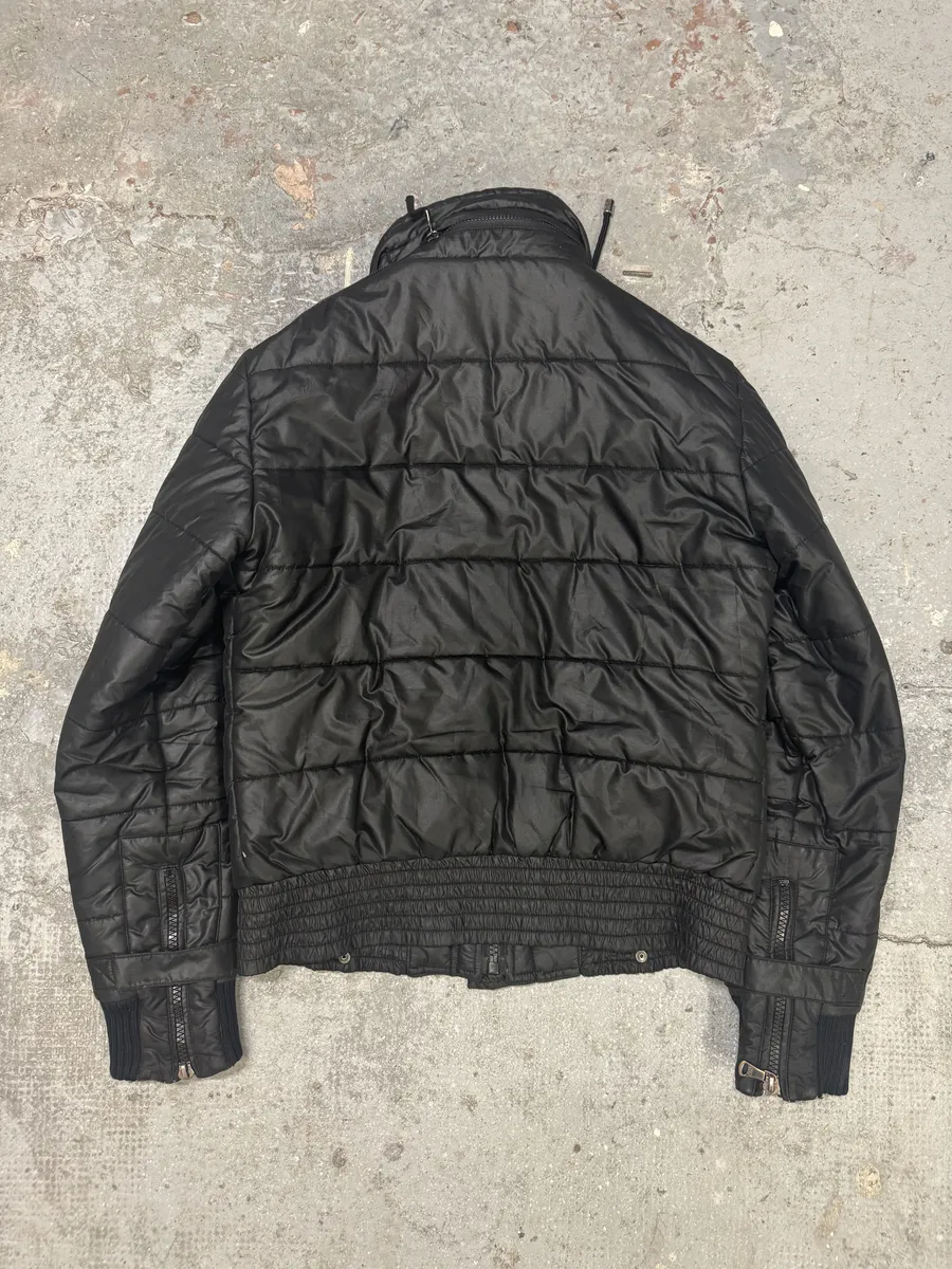 2000s Dolce & Gabbana Obscure Dark Astro Puffer Jacket - Image 4