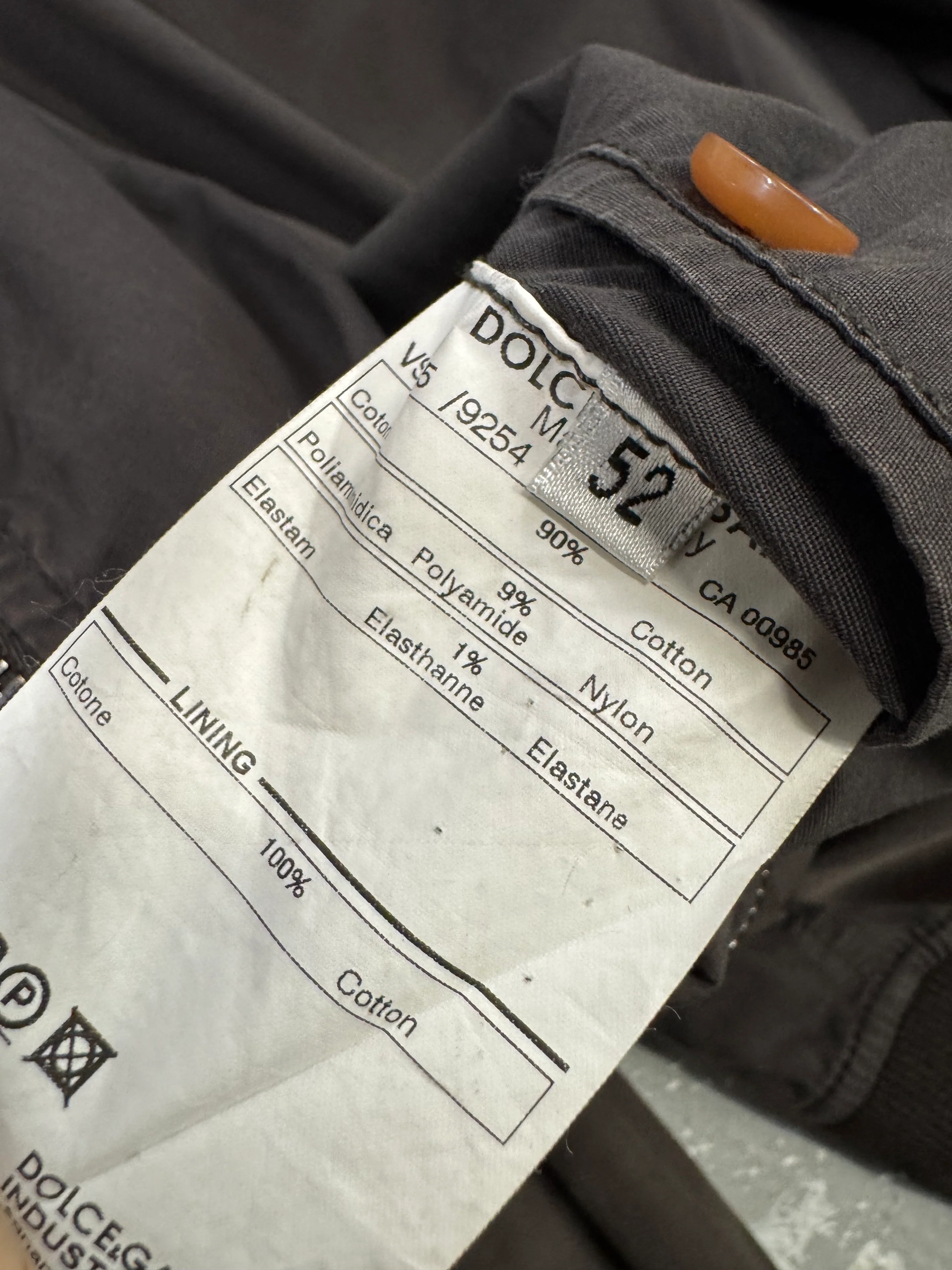 2000s Dolce & Gabbana Parachute Brown Jacket - Image 9